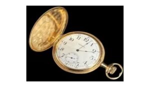 Vendido por una cifra récord el reloj de bolsillo de oro del pasajero más rico del Titanic