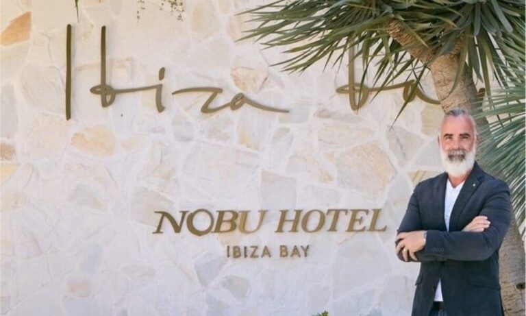 José Manuel Molina se estrena como gerente de Nobu Hotel Ibiza Bay
