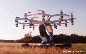 coche volador Hexa