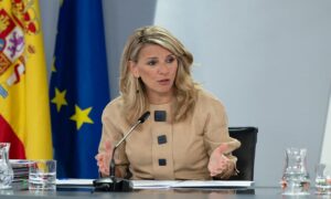 Yolanda Díaz, ministra de trabajo