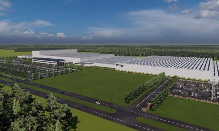 Pedro Sánchez preside la colocación de la primera piedra de la Gigafactoría de Envision AESC