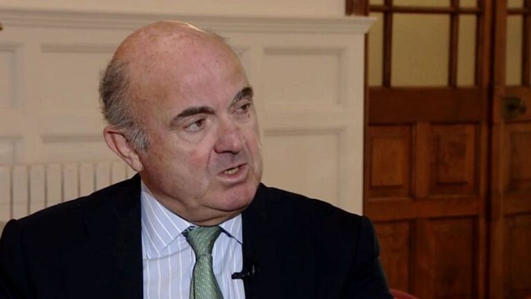 Luis de Guindos, vicepresidente del BCE