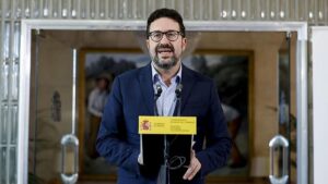 Joaquín Pérez Rey, ministro de Trabajo