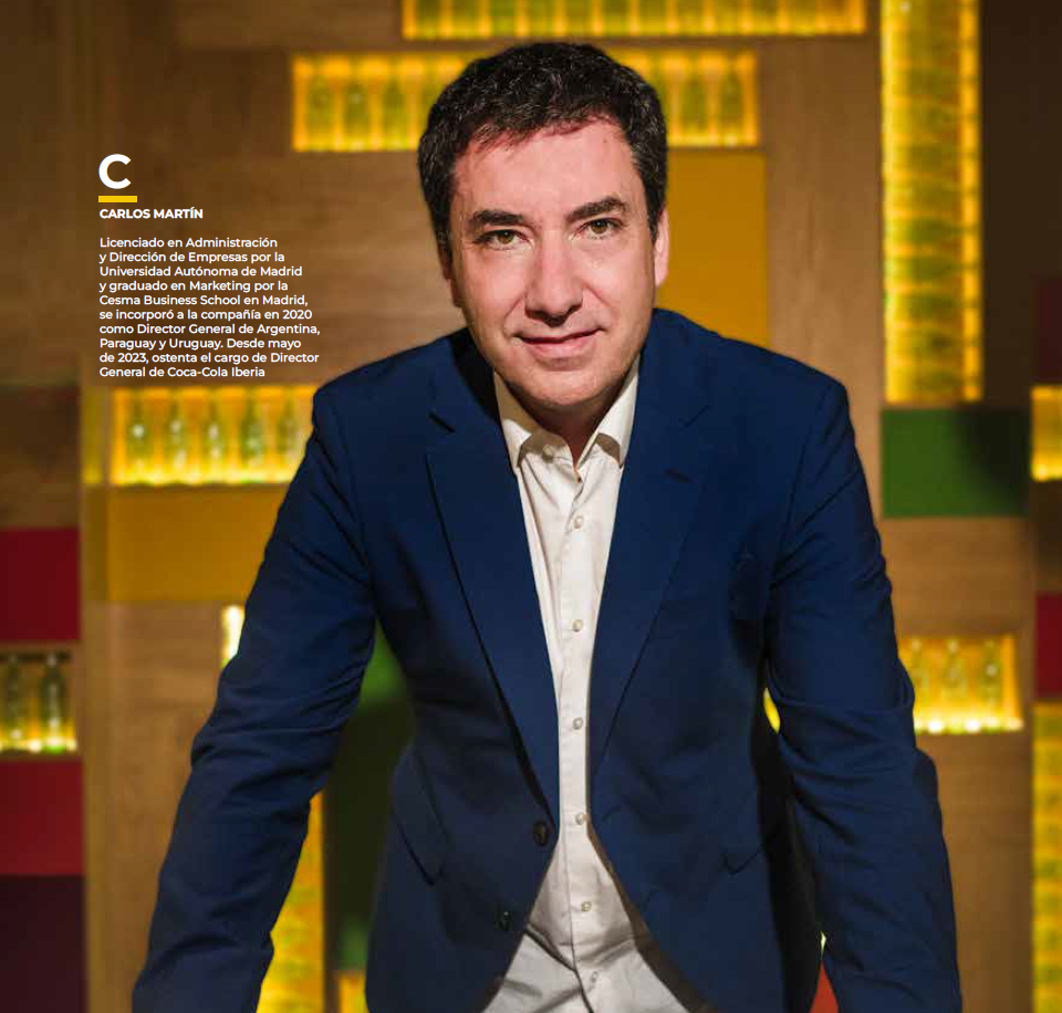 Carlos Martín (Coca-Cola Iberia): Crecer a todo gas 2 Carlos Martín, Director General de Coca-Cola Iberia