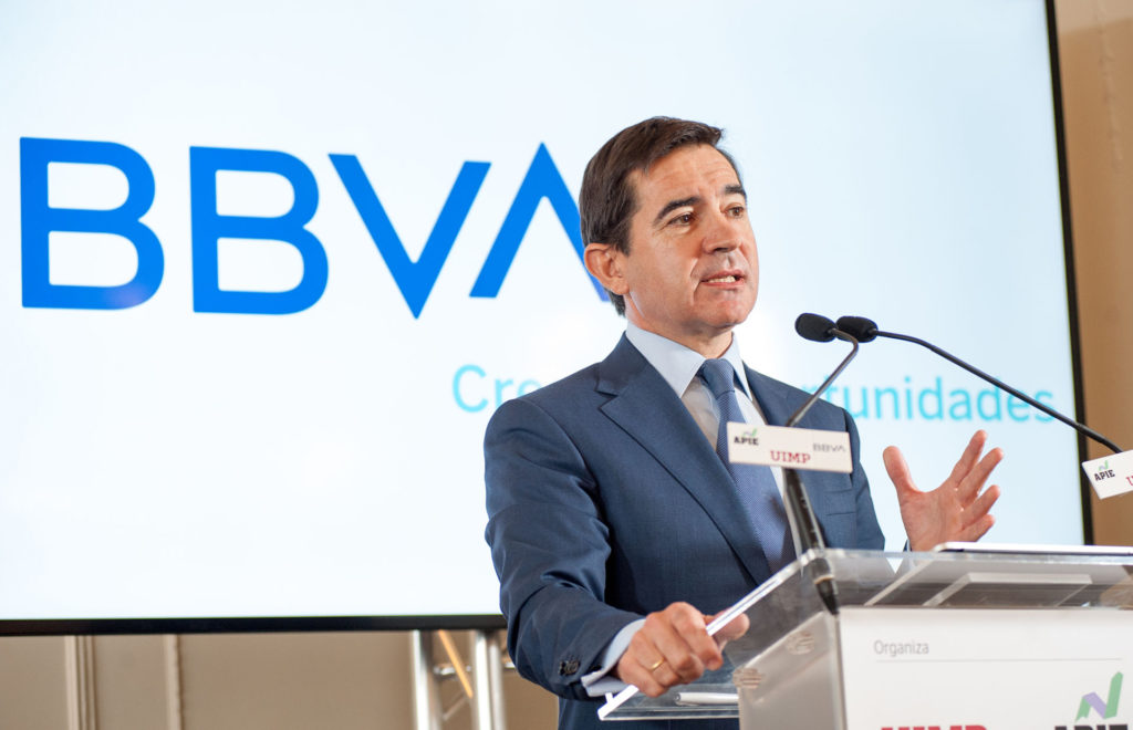 Santander y BBVA repartirán más de 2.600 millones en dividendos 1 Carlos Torres, Presidente de BBVA