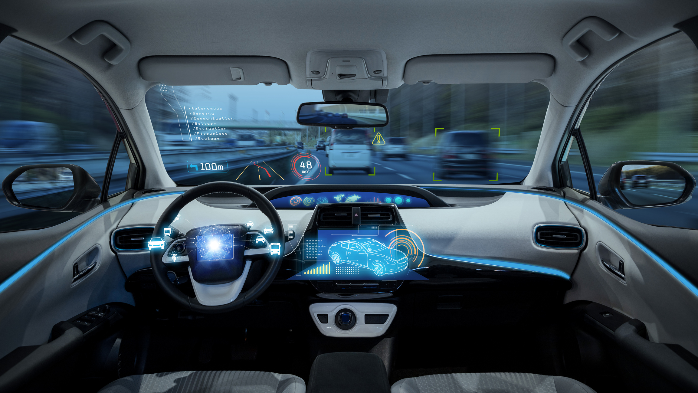 Coche futurista