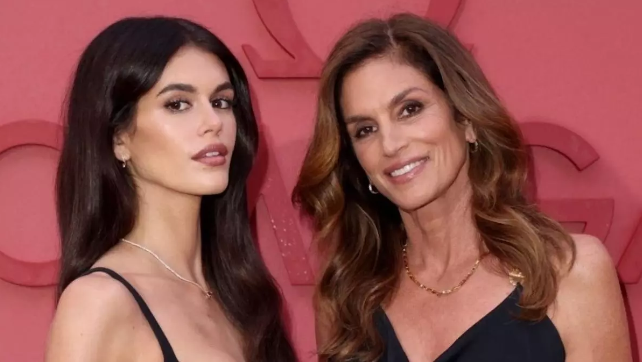 Kaia Gerber con su madre, Cindy Crawford: Instagram.
