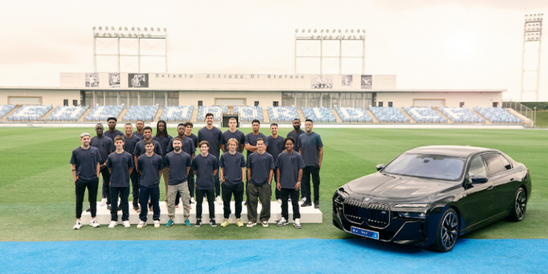 El primer equipo del Real Madrid con BMW: BMW.