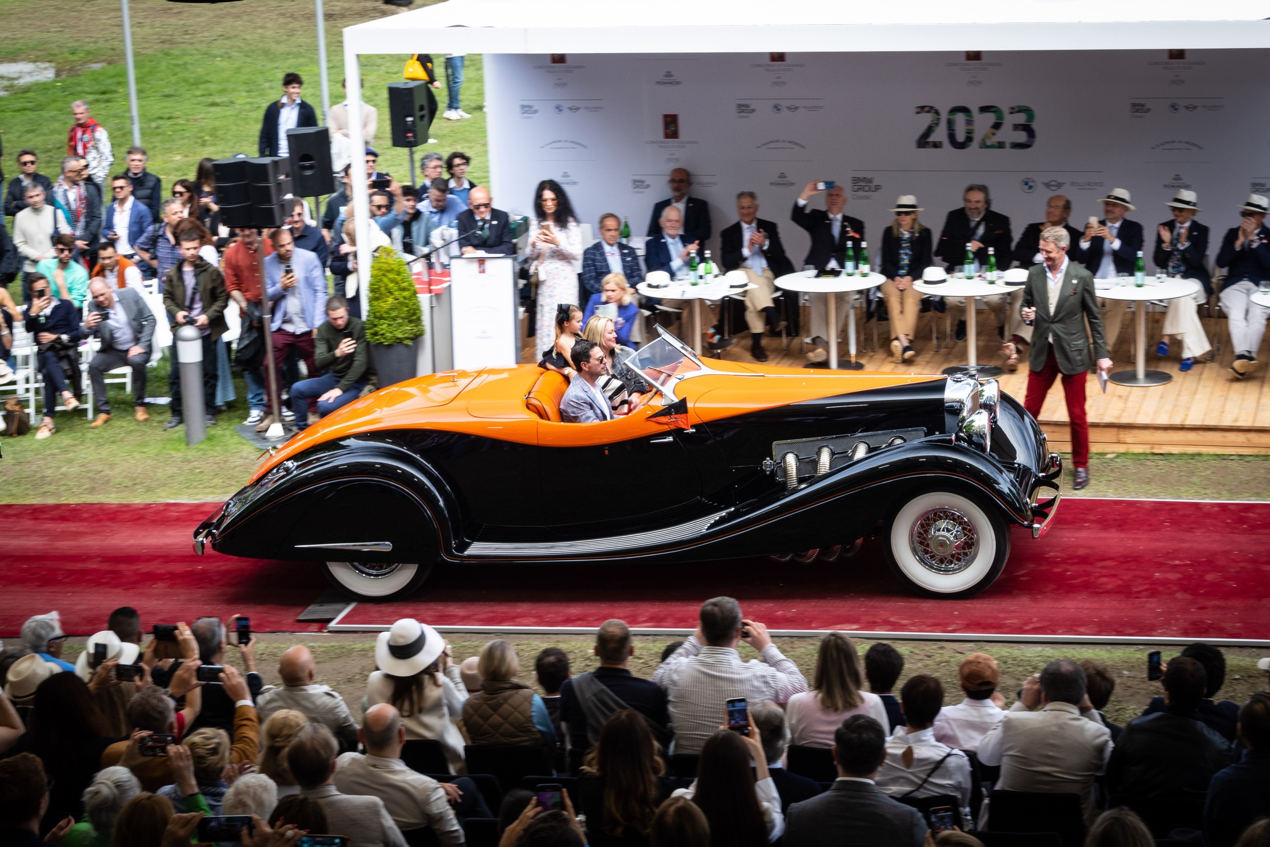 Coches históricos al alcance de todos 1 El ganador delpremio Best of Show del Concorso d'Eleganza Villa d'Este 2023 fue el modelo Duesenberg SJ