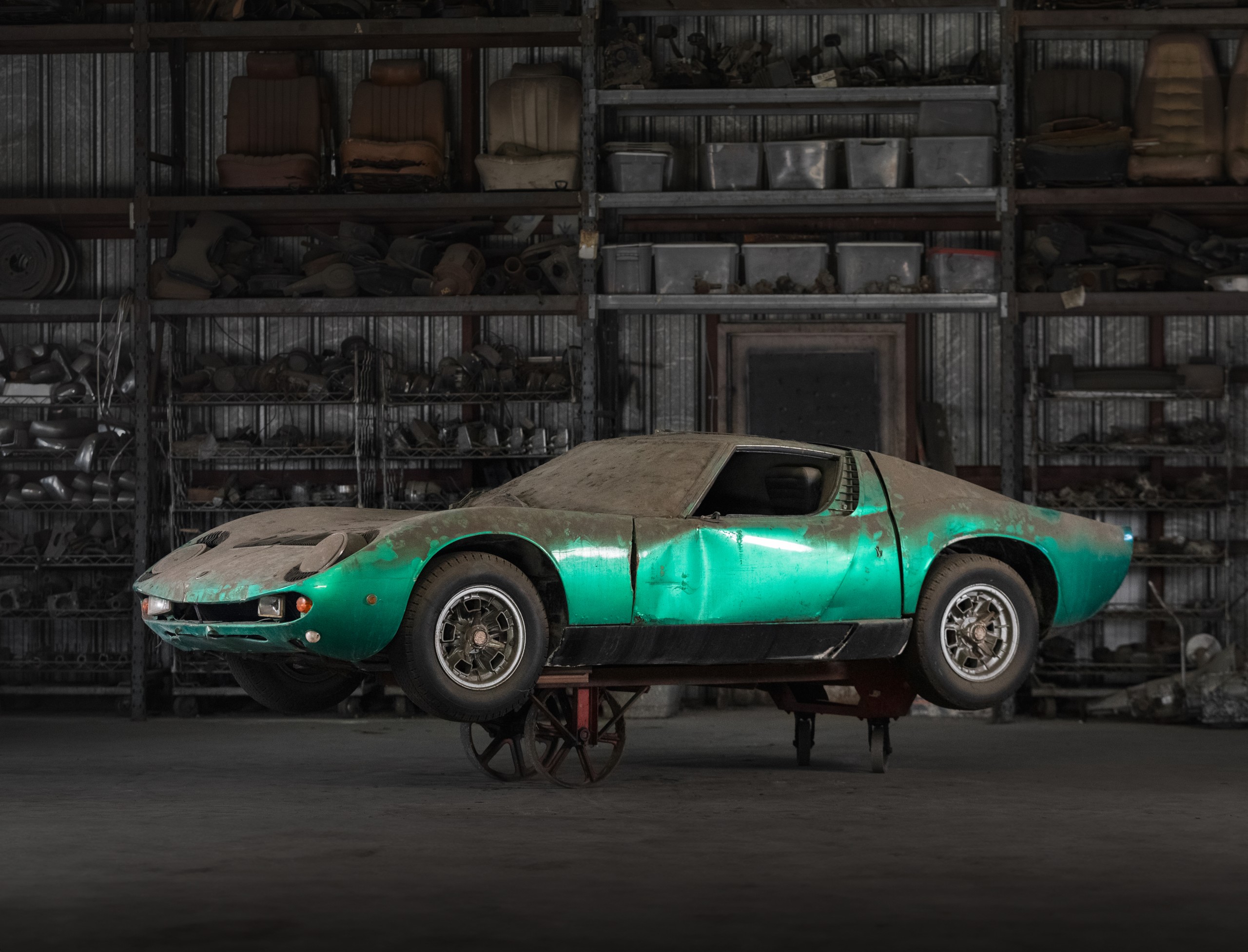 Coches históricos al alcance de todos 2 Lamborghini Miura P400 by Bertone