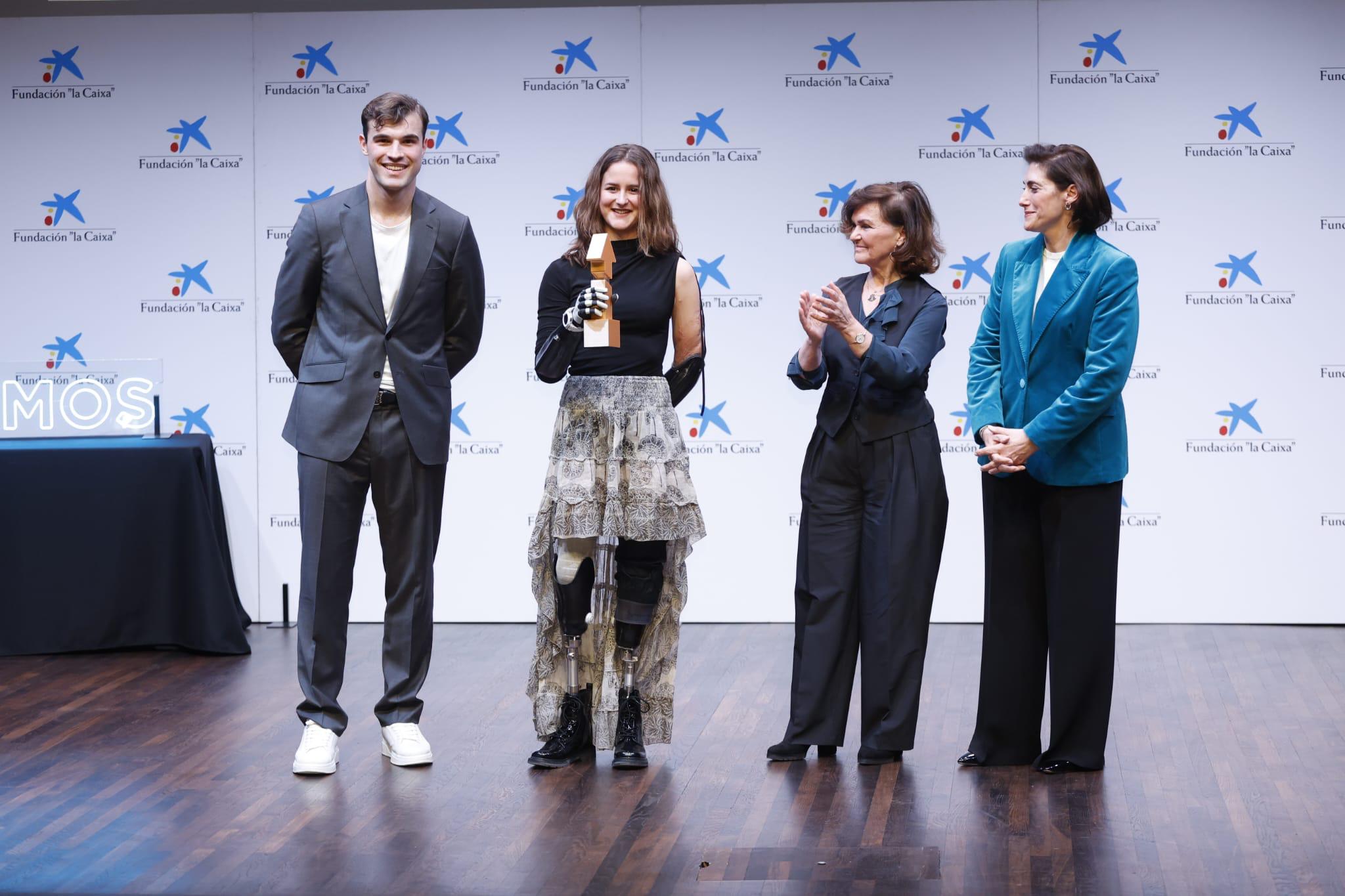 Sarah Almagro fue reconocida por su historia de superación en el mundo del surf,