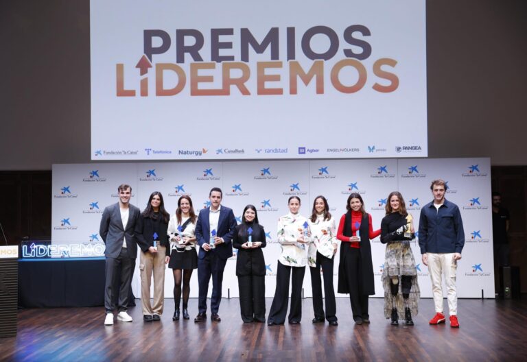 Los ganadores de la segunda edición de los Premios Lideremos