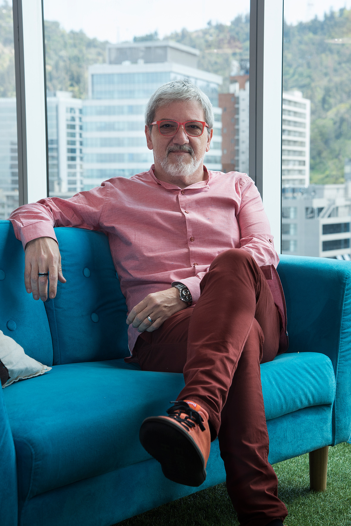 Marcelo Ghio, fundador y codirector de Oxitobrands Studio