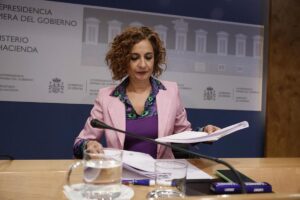 Ministra de Hacienda, María Jesús Montero