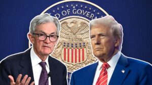 Jerome Powell y Donald Trump