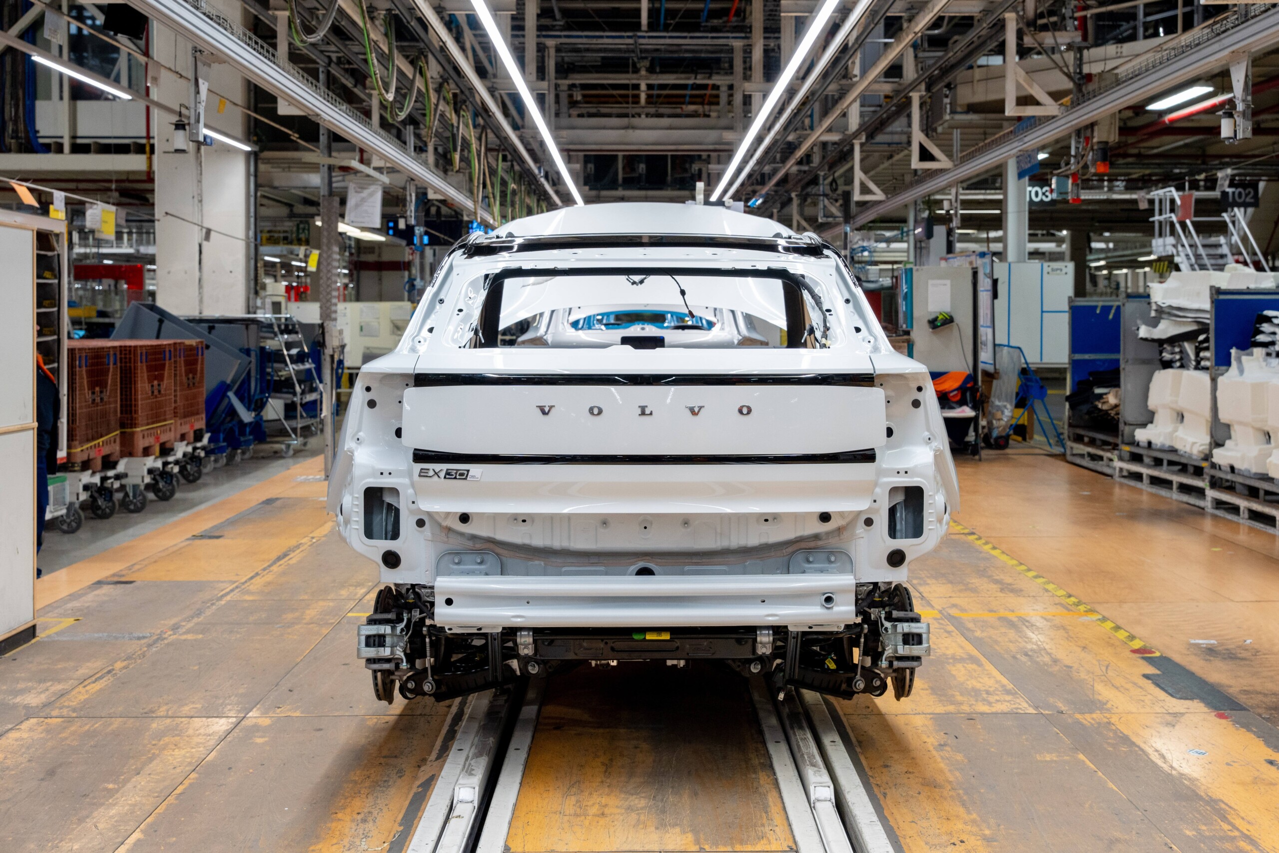 Volvo traslada a su fábrica de Bélgica la producción del eléctrico EX30 2 Volvo EX30