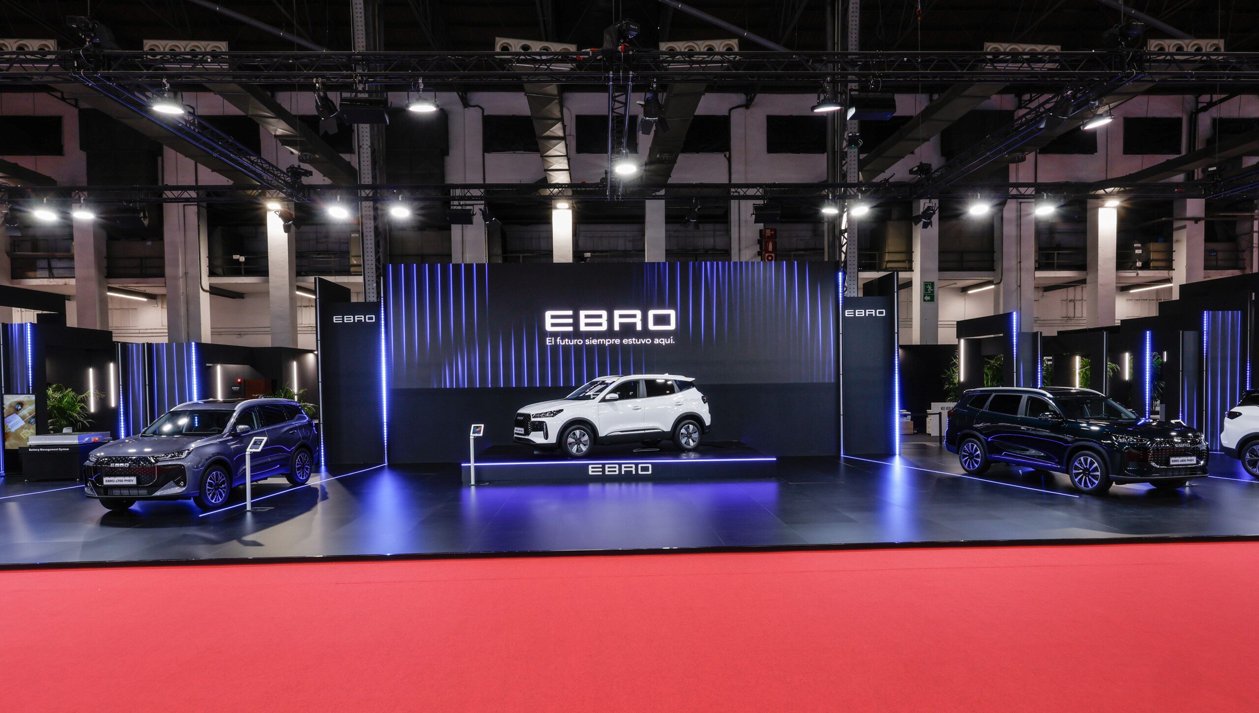 Chery muestra su potencial en Automobile Barcelona con sus marcas Omoda, Jaecoo y Ebro 1 Chery en el Atomobile Barcelona