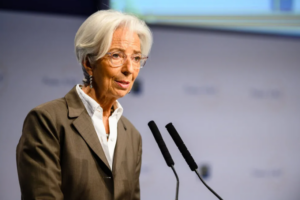 Christine Lagarde, presidenta del BCE