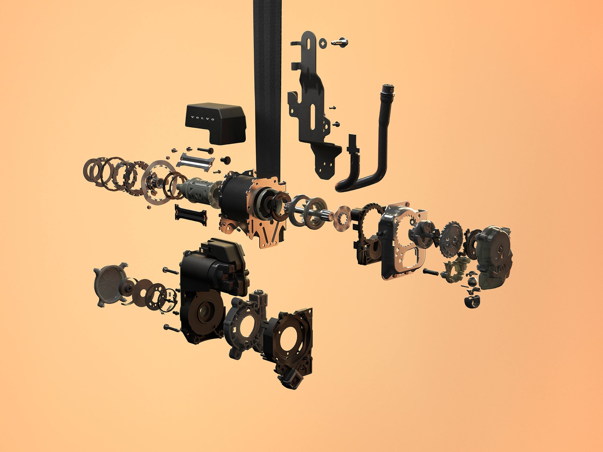 Volvo reinventa el cinturón de seguridad para proteger a los ocupantes de diferentes envergaduras 2 Nuevo sistema multiadaptativo de Volvo