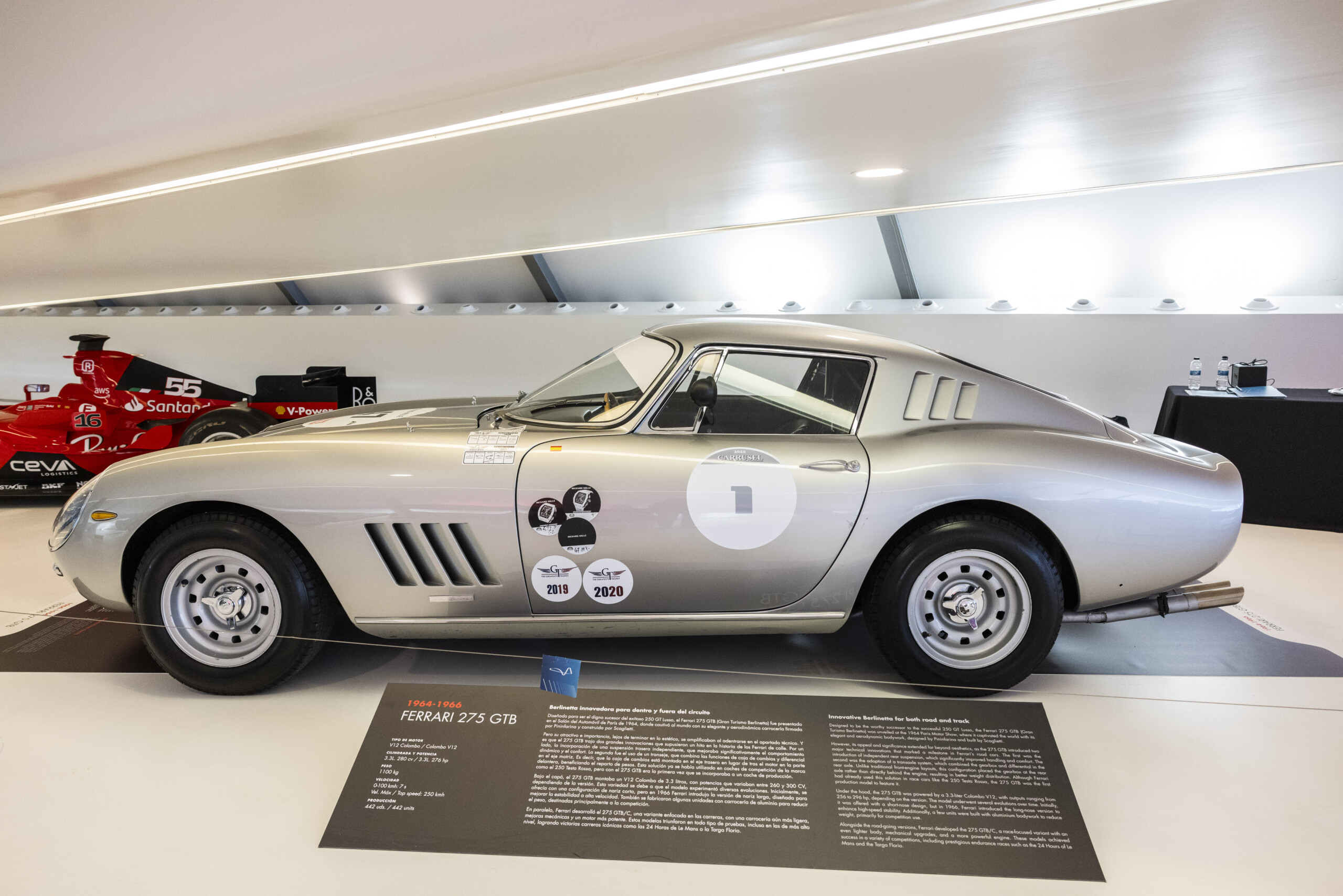 Ferrari, ‘Pasión y leyenda’ en Mobility City de Zaragoza hasta el 31 de agosto 6 La exposición ‘Pasión y leyenda' de Ferrari