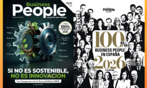 Las portadas de Business People de enero/febrero 2026 y la II edición del 100% Business People