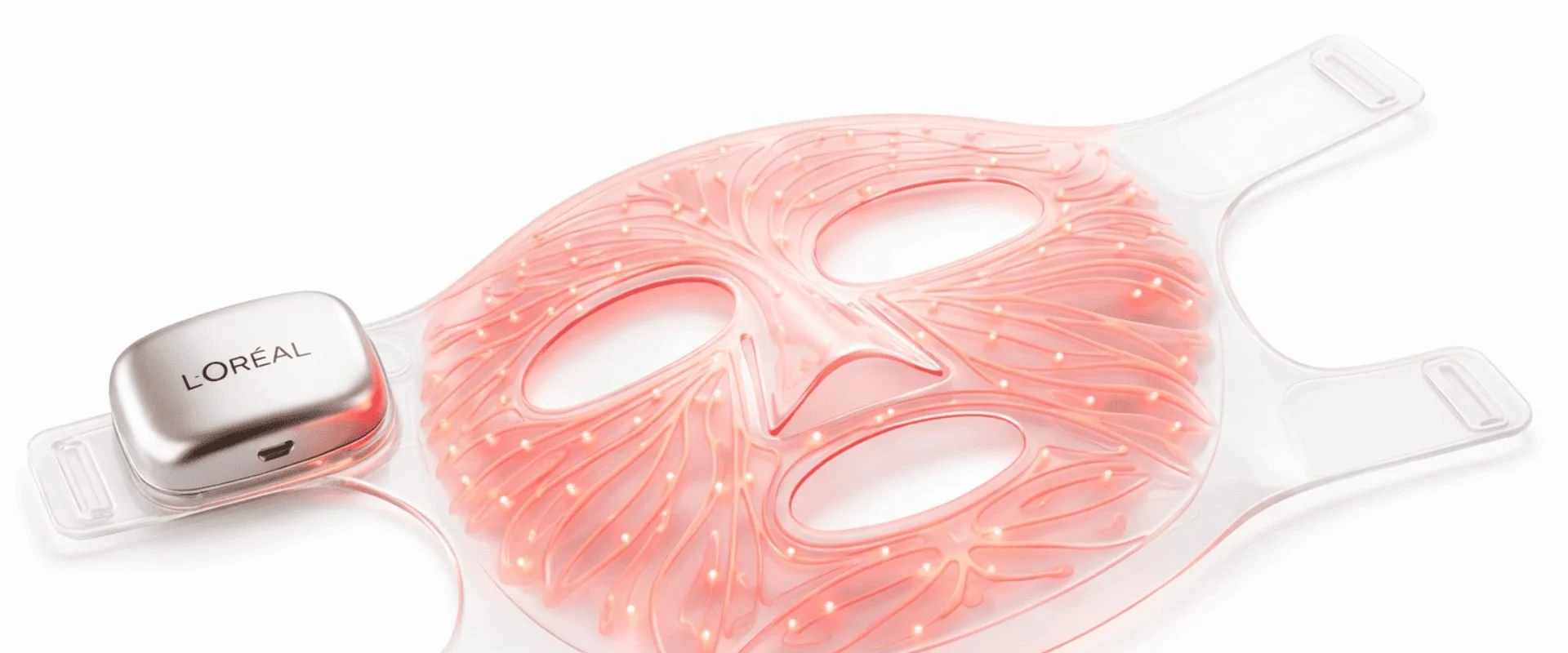 Con la cabeza ‘amueblada’ 3 LED Face Mask