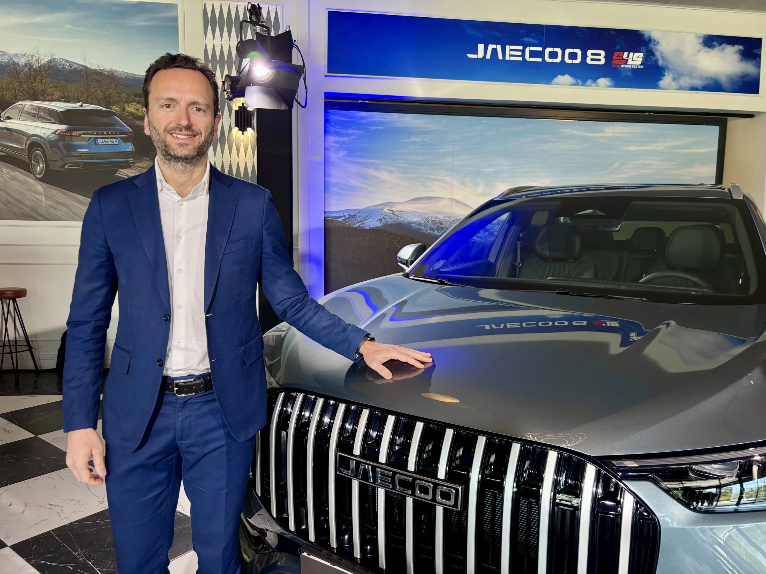 El Jaecoo 8 llega a España desde 44.490 euros y con cinco o siete plazas 1 Francesco Colonnese, vicepresidente de Omoda&Jaecoo Iberia
