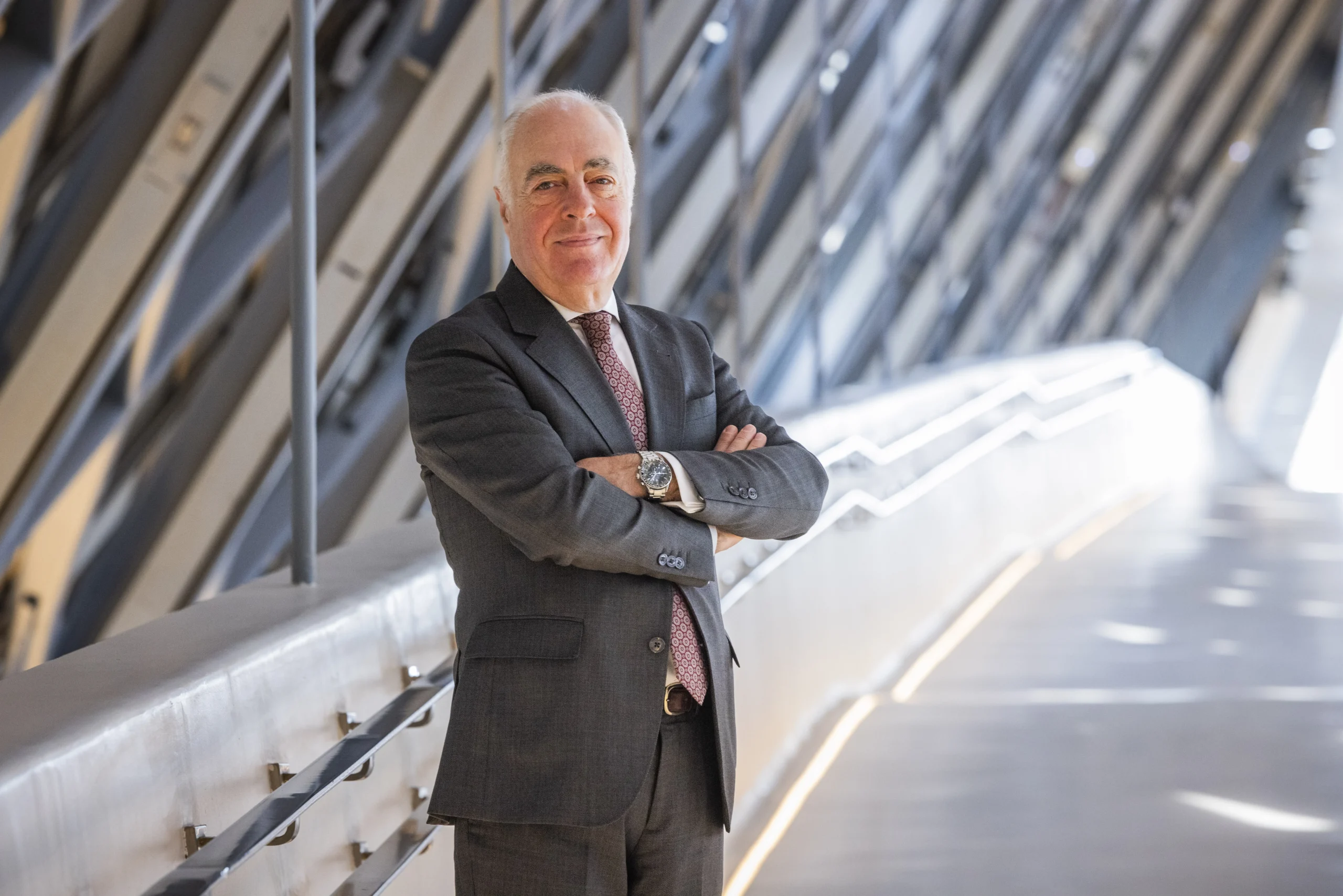 Fernando Beltrán; el José Luis Rodrigo, director general de Fundación Ibercaja