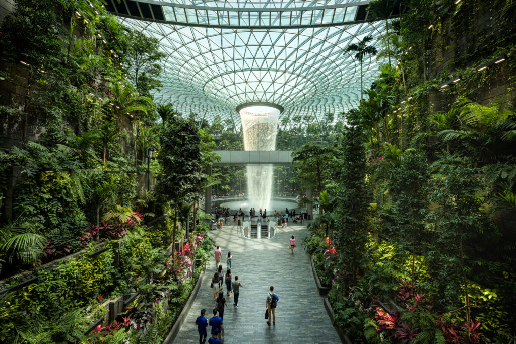 Aeropuertos: Donde comienza el cielo 1 Jewel Changi Airport — Singapur