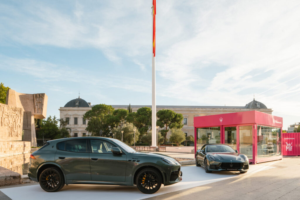 Maserati celebra su primer centenario en la Plaza de Colón de Madrid 1 Maserati en la Plaza Colón de Madrid